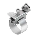 Kleinhuis 37/0 Erdungs-Bandschelle mit Anschlußklemme 