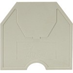 Wieland 07.311.0155.0 Abschlußplatte grau 2mm 10 Stück 