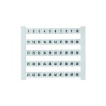 Weidmüller DEK 5 FW 1-50 Klemmenmarkierer dekafix weiß 50 Stück 