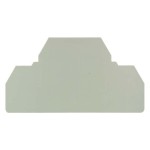 Weidmüller ZAP/TW 4 Abschlußplatte 62x2x34,8mm 