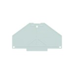 Weidmüller PAP PRV/PPV4 GR Abdeckplatte grau 3mm, VE=10 Stück 