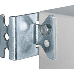 Rittal SZ 2433.000 Befestigungshalter für Wand Edelstahl 4 Stück 