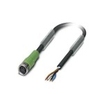Phoenix Contact SAC4P-3,0-PUR/M8FS Sensor-Kabel Buchse M8 gerade,4-polig 3 Meter 