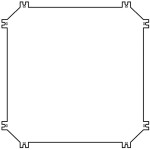 Eaton IM4-CI44 Montageplatte für CI44-Gehäuse 