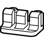 Eaton M22-XW Stößelbrücke, 10 Stück 