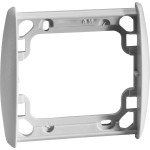 SOMFY 9012479 Abdeckplatte Duo polarweiß hochglanz 