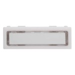 Renz 97-9-85116 weiß Kombitaster LIRA 65x22 weiss 