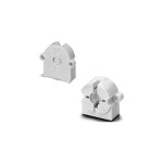 Houben 101674 Fassung G13 weiß,Einbau,o.St M3 