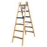 ILLER-LEITER 1104-7 Breitsprossenstehleiter Professional 2x4 Sprossen 