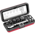 Cimco 113156 Steckschlüssel-Bit-Box 16-teilig 