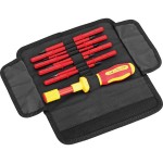 Cimco 114806 Drehm.Schraubendreher-Set VDE 9-teilig 