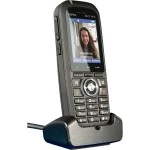 Agfeo DECT 70 IP schwarz DECT-IP-Telefon 2 Zoll Farbdisplay schwarz 
