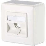 METZ CONNECT 1309140002-E Modul Anschlussdose AP, 1 Port unbestückt reinweiß 