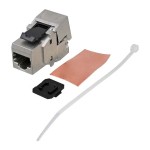 E F B E-20070 RJ45 Keystone Cat.6A Druckguss-Gehäuse 