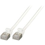 E F B K5545WS.1,5 Flachkabel U/FTP Cat.6A RJ45 weiss 1,5 Meter 
