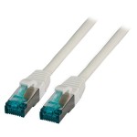 E F B EC6000A 0.15m grau Patchkabel Cat.6A S/FTP RJ45 