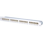 Metz Connect TN E-DAT C6 MP24 24-Port Panel E-DAT C6 1HE Alu 