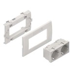 Kleinhuis KES-2.3.3 Zweifachsteckdoseneinheit weiss 