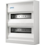 Gewiss GW43023S Aufputzkleinverteiler 3-reihig ohne Tür 