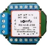 SOMFY TR2-U-E-230 mini Trennrelais UP für zwei Antriebe 