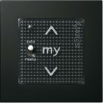 SOMFY 1811406 Wandsender Smoove Uno A M io Blac o. Rahmit 