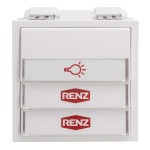 Renz 97-9-85275 weiß Komb.Klingel/Lichtmodul 