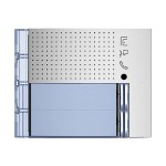 Legrand 351121 Frontblende Plus Allmetal,2 Ruftasten 