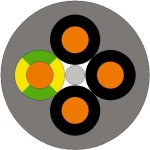 Lapp Kabel 1119903 Ölflex Classic 110 3x1,5 100 Meter 