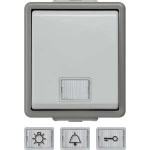 5TD4701 IP44,Taster neutral Licht Glocke/Türöffner 