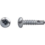 Dresselhaus 6047/001/02 4,8x25 Bohrschraube mit Linsenkopf galvanisch verzinktverzinnt DIN7504 100 Stück 