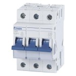 Doepke 09914294 LS-Schalter 3p, C-Char, 20A, 230/400V AC, 6kA 