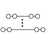 Phoenix Contact PTRV 8 /WH Rangierverteiler 250V Nennstrom: 8A 10 Stück 